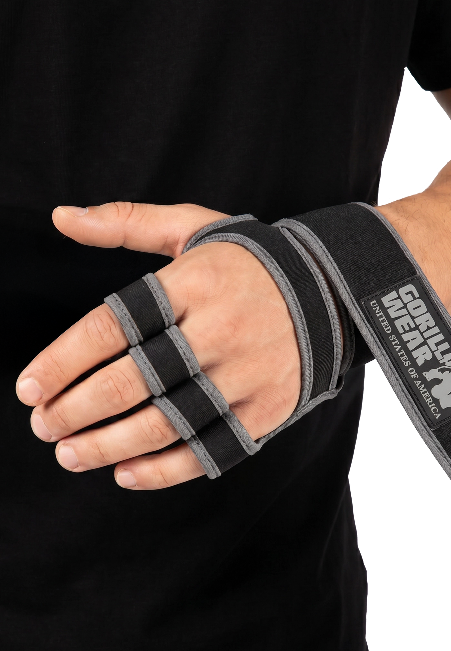 Yuma Workout Gloves - Black/White