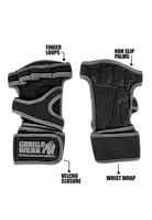 Yuma Workout Gloves - Black/White