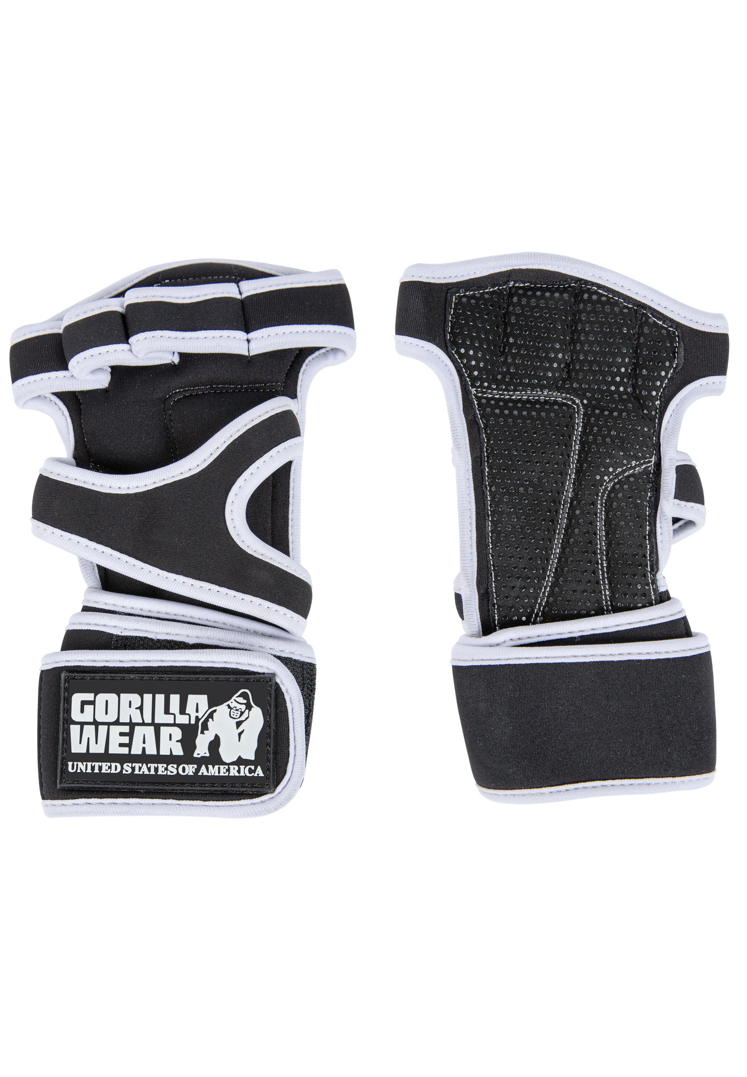 Yuma Workout Gloves - Black/White