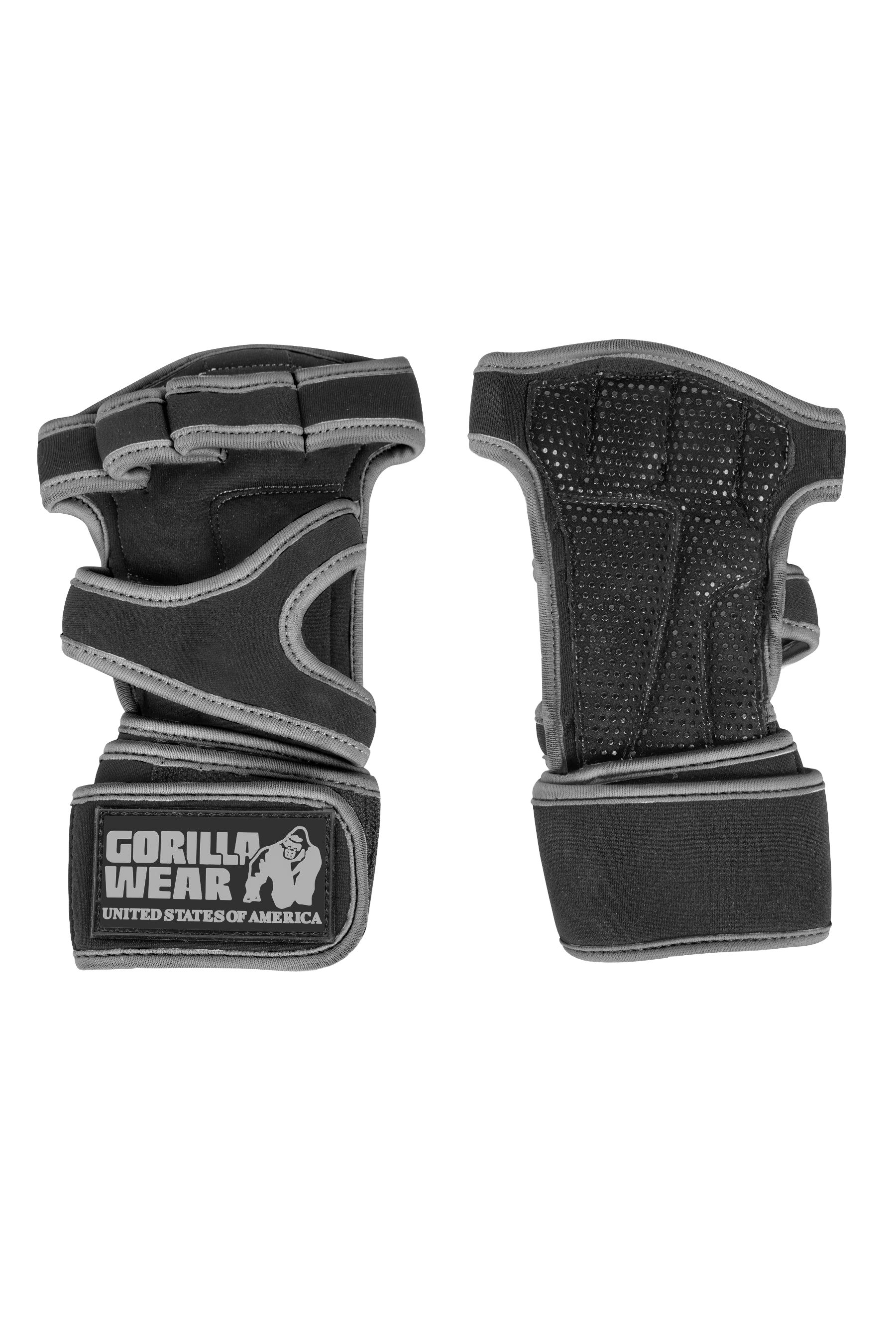 Yuma Workout Gloves - Black/Gray