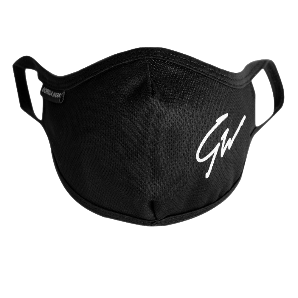 Gorilla Wear Face Mask - Black