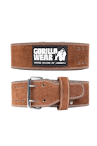 GW 4-inch Leather Lifting Belt - Brown