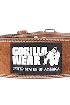 GW 4-inch Leather Lifting Belt - Brown