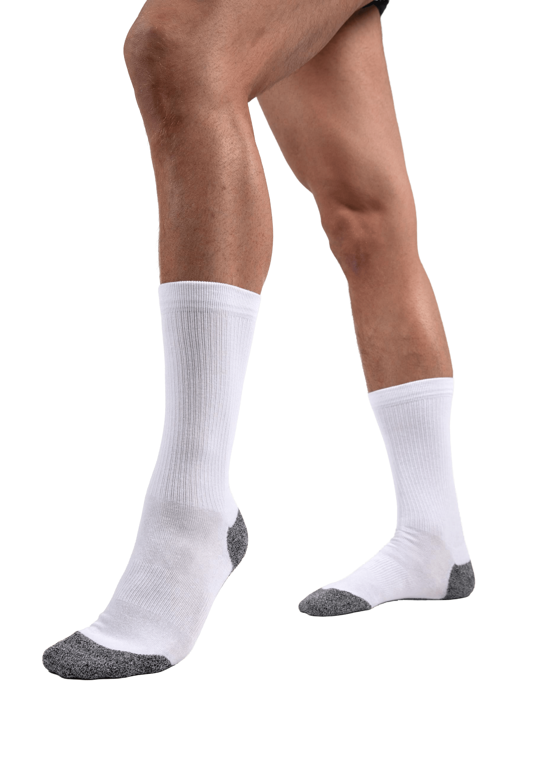 Performance Crew Socks - White
