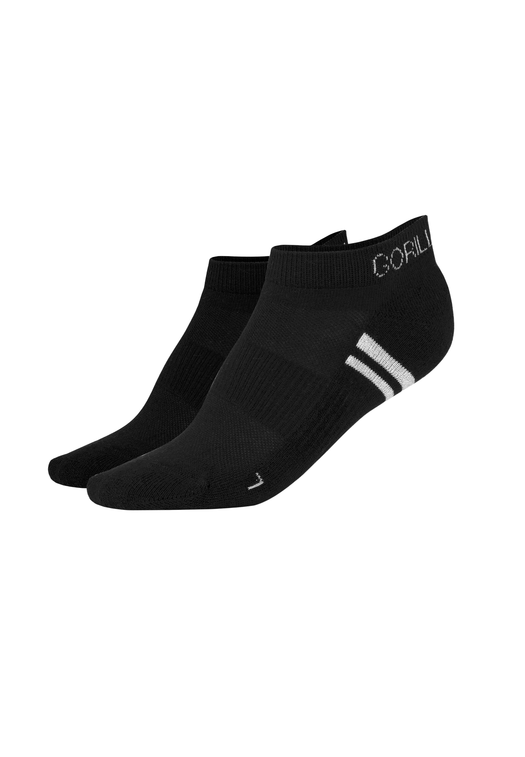 Quarter Socks 2-Pack - Black