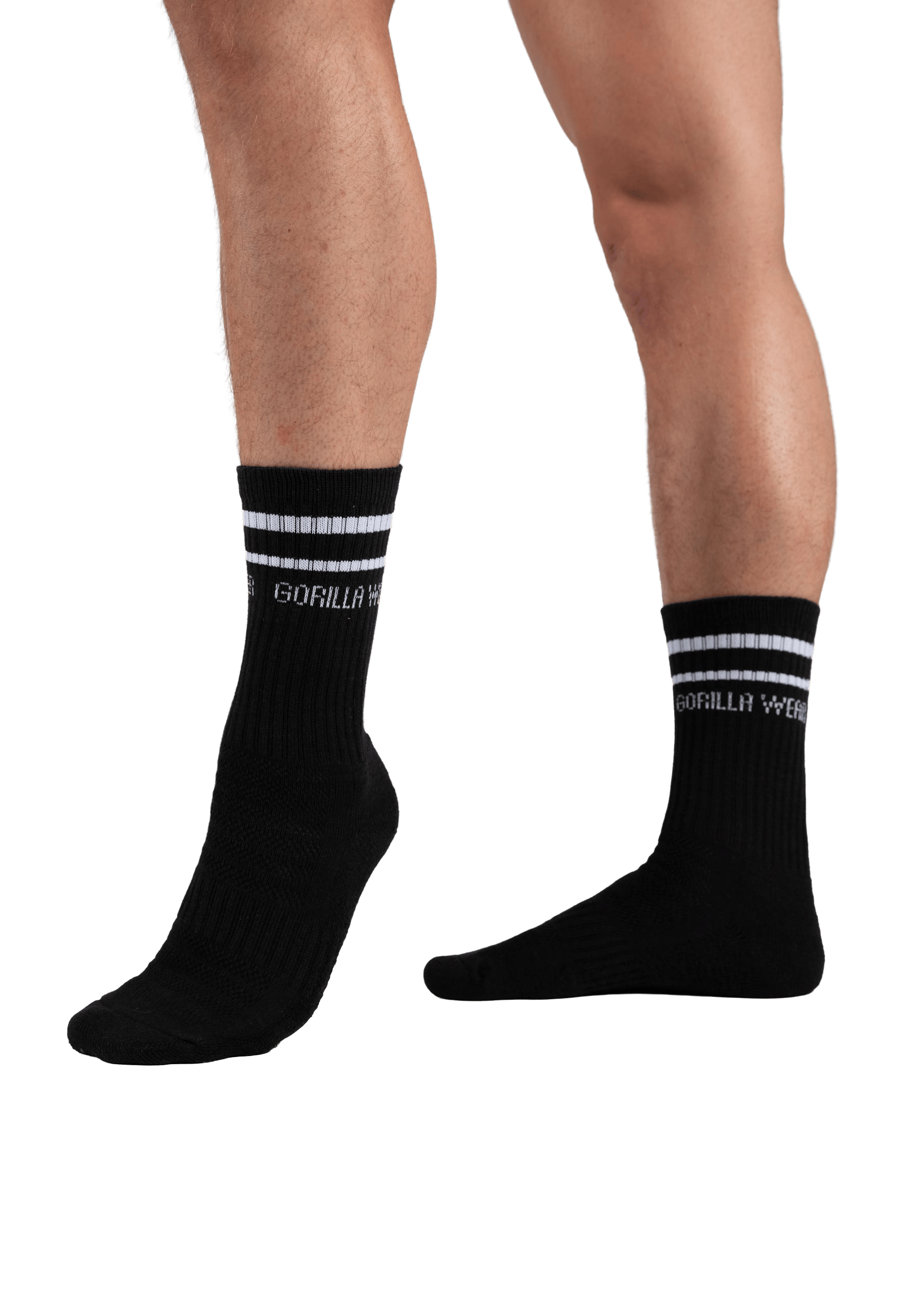 Crew Socks (2 Pack) - Black