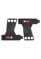 3-Hole Carbon Lifting Grips - Black