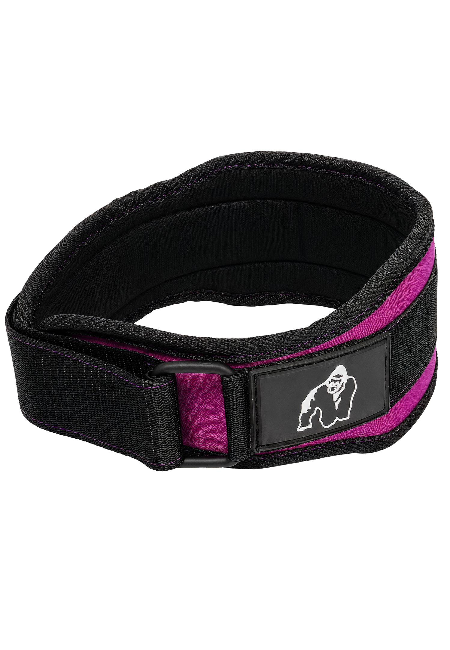 Gorilla Wear 4 Inch Women's Lifting Belt - Black/Purple