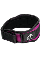 Gorilla Wear 4 Inch Women's Lifting Belt - Black/Purple