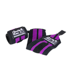 Women's Wrist Wraps - Black/Purple