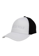 Sharon Ponytail Cap - White/Black