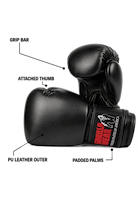 Mosby Boxing Gloves - Black