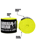 Boxing Hand Wraps - Yellow
