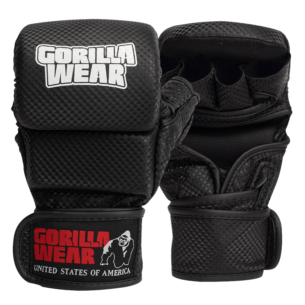 Ely MMA Sparring Gloves - Black/White