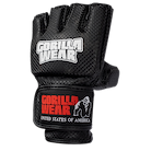 Manton MMA Gloves (With Thumb) - Black/White