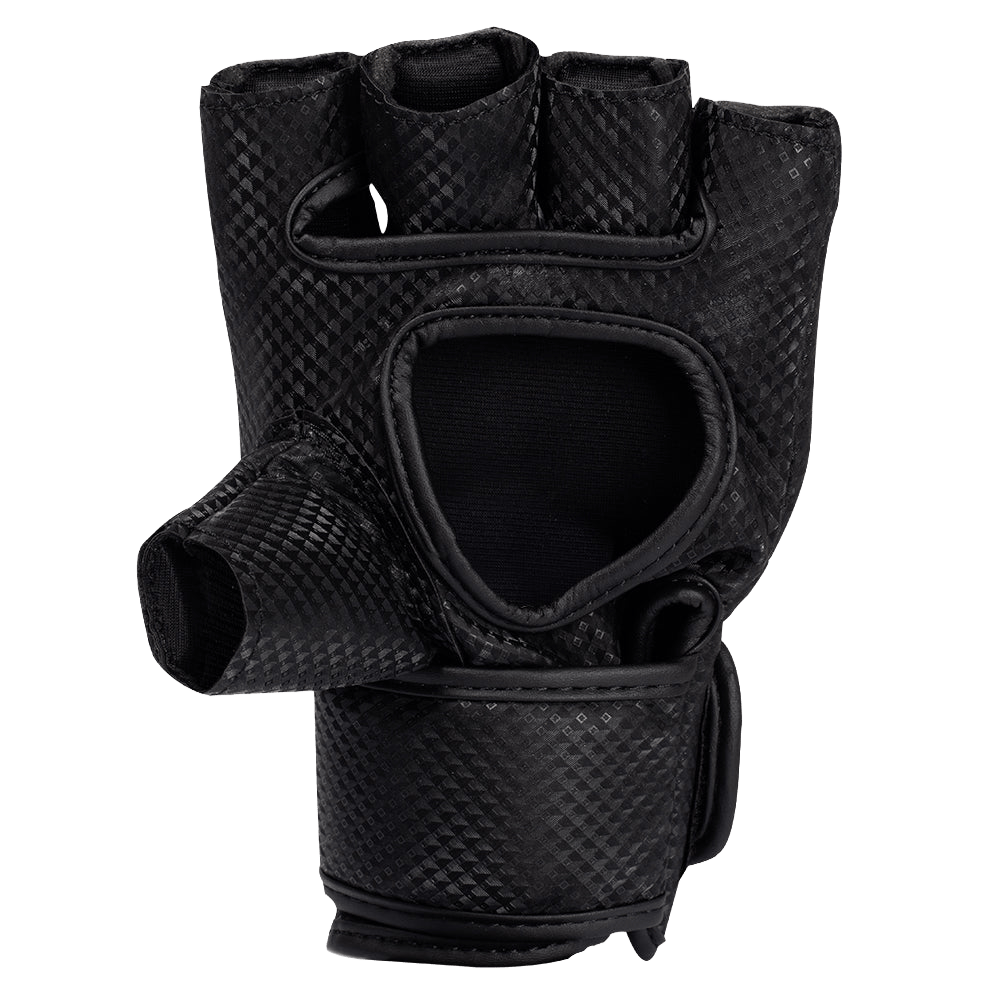 Manton MMA Gloves (With Thumb) - Black/White