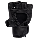 Manton MMA Gloves (With Thumb) - Black/White