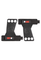 Gorilla Wear 3-Hole Carbon Lifting Grips Workout Gloves & Grips Black