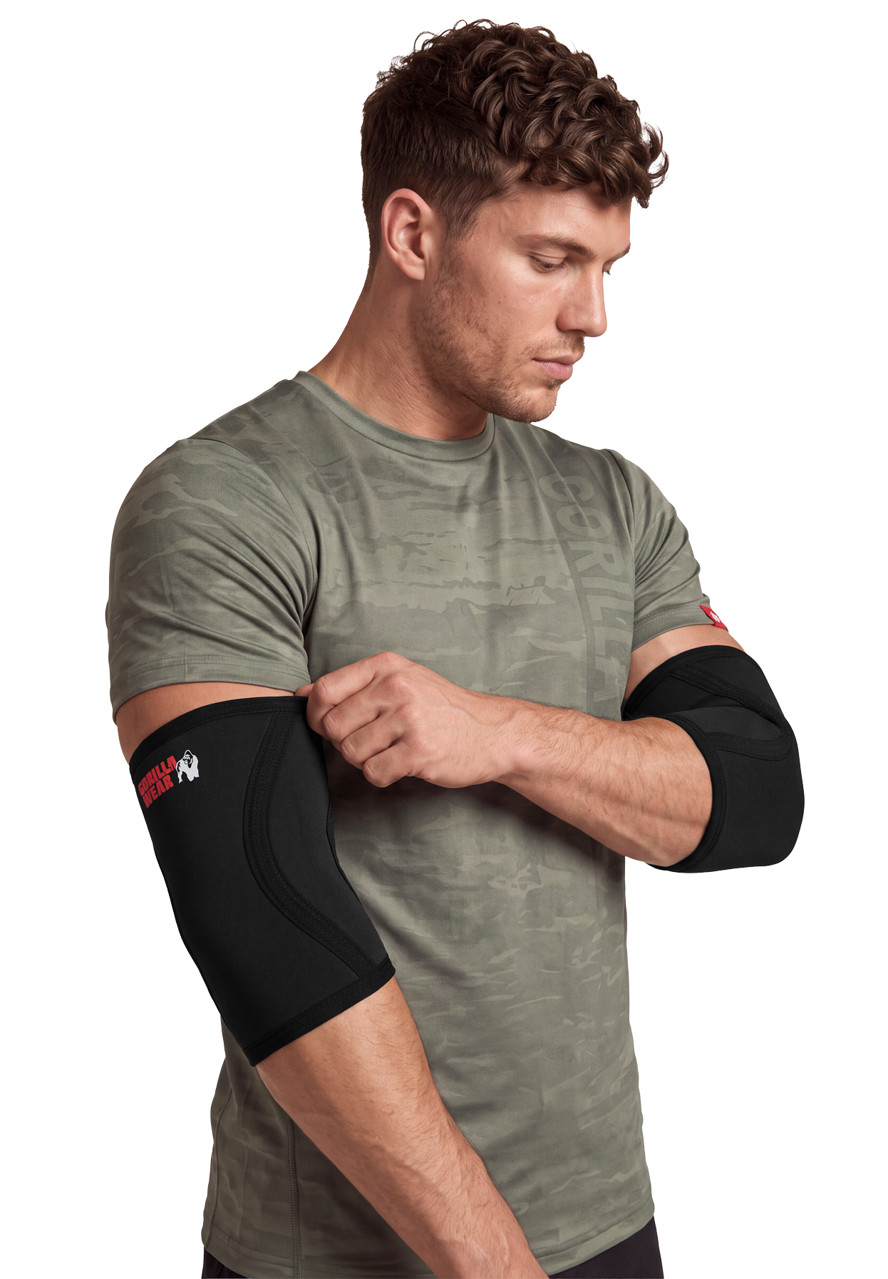 Gorilla Wear 3MM Premium Elbow Sleeves Sleeves Black