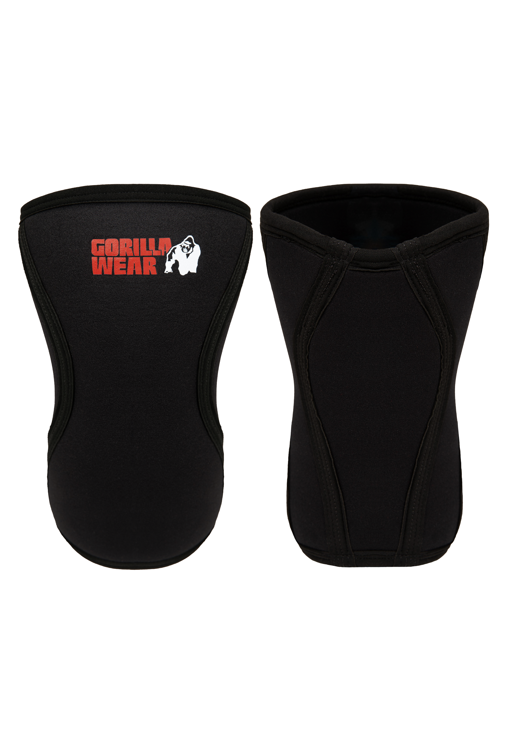 Gorilla Wear 5MM Premium Knee Sleeves Sleeves Black