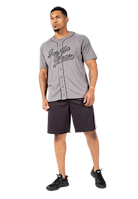 Gorilla Wear 82 Baseball Jersey T-Shirt & Tops Gray