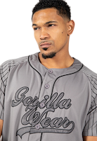 Gorilla Wear 82 Baseball Jersey T-Shirt & Tops Gray