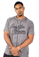 Gorilla Wear 82 Baseball Jersey T-Shirt & Tops Gray