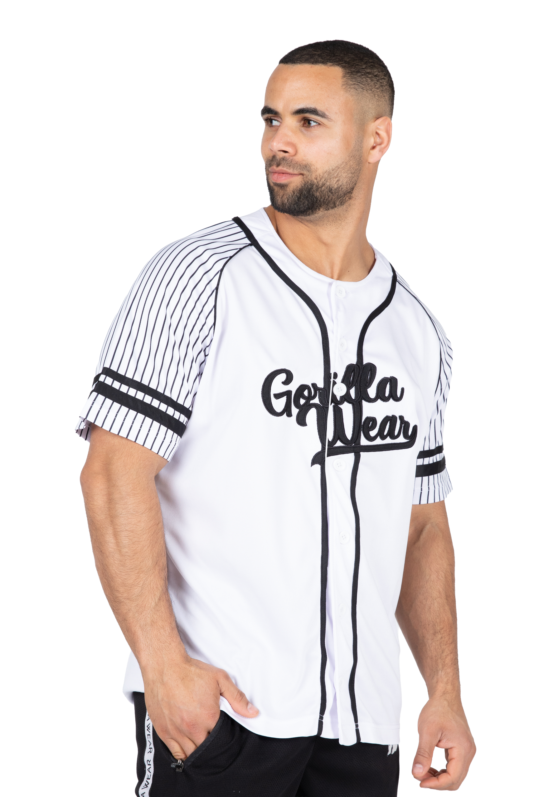 Gorilla Wear 82 Baseball Jersey T-Shirt & Tops White