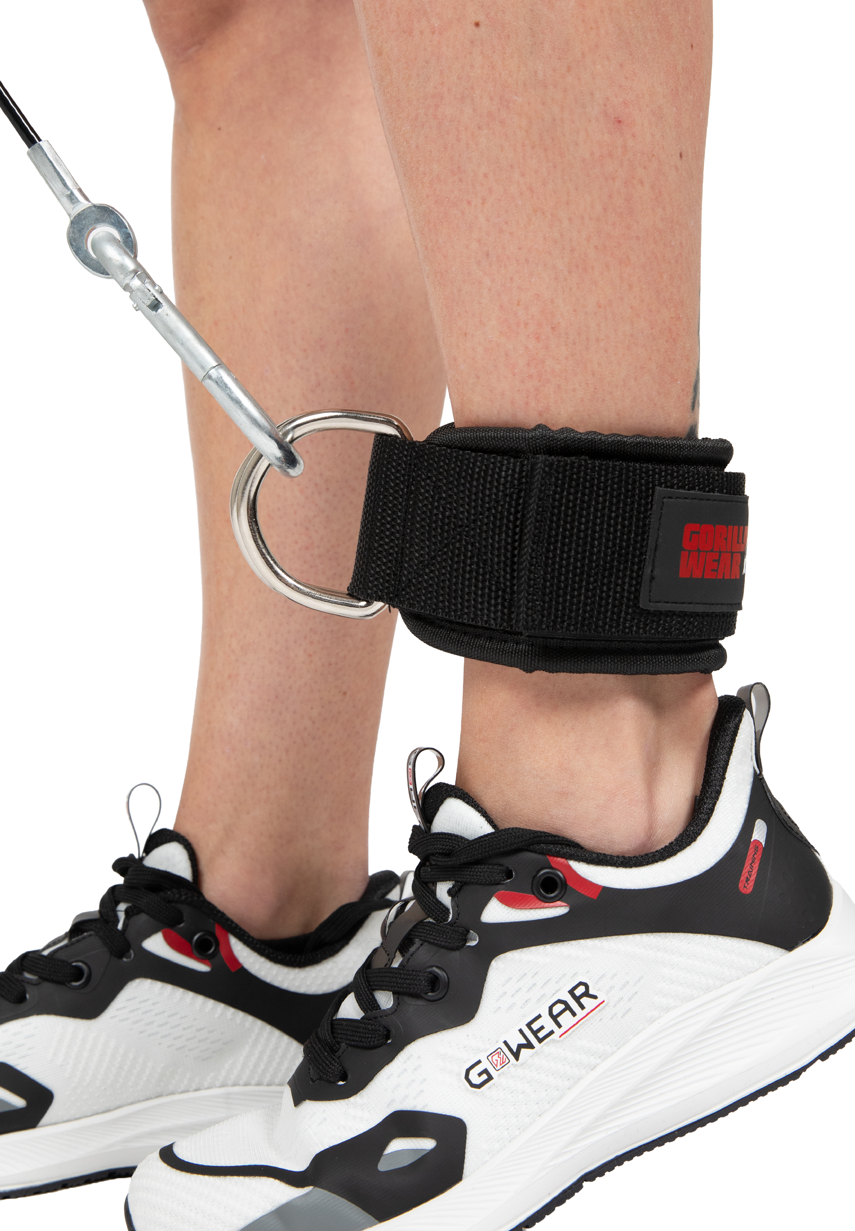 Gorilla Wear Ankle Straps Lifting Straps & Wraps Black