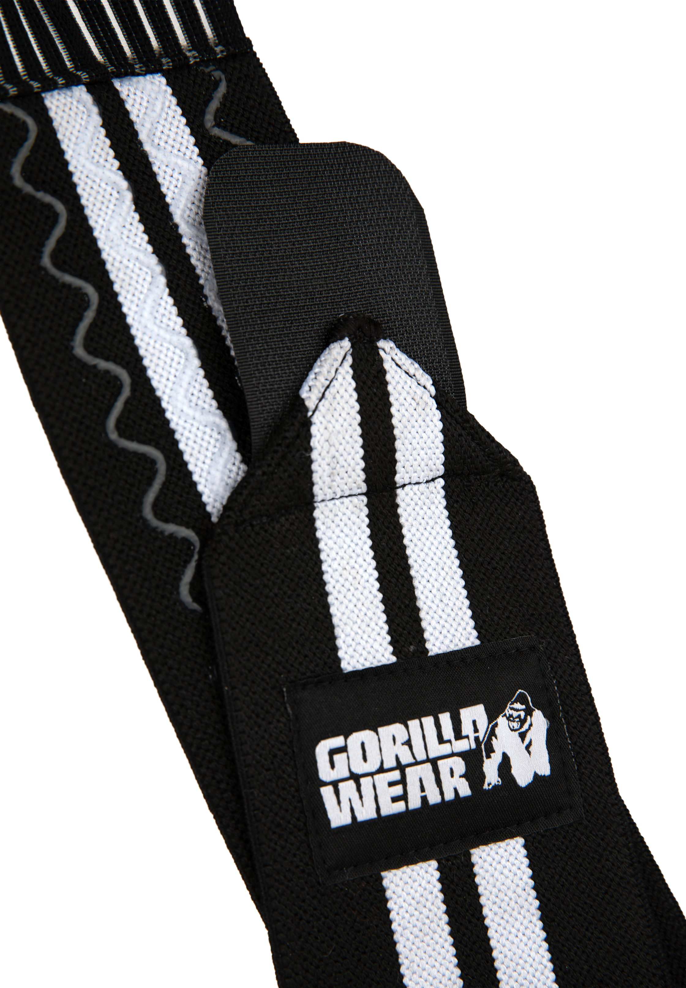 Gorilla Wear Ankle Wraps Lifting Straps & Wraps Black/White