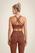 Gorilla Wear Arizona Sports Bra Sports Bra Brown