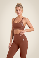 Gorilla Wear Arizona Sports Bra Sports Bra Brown