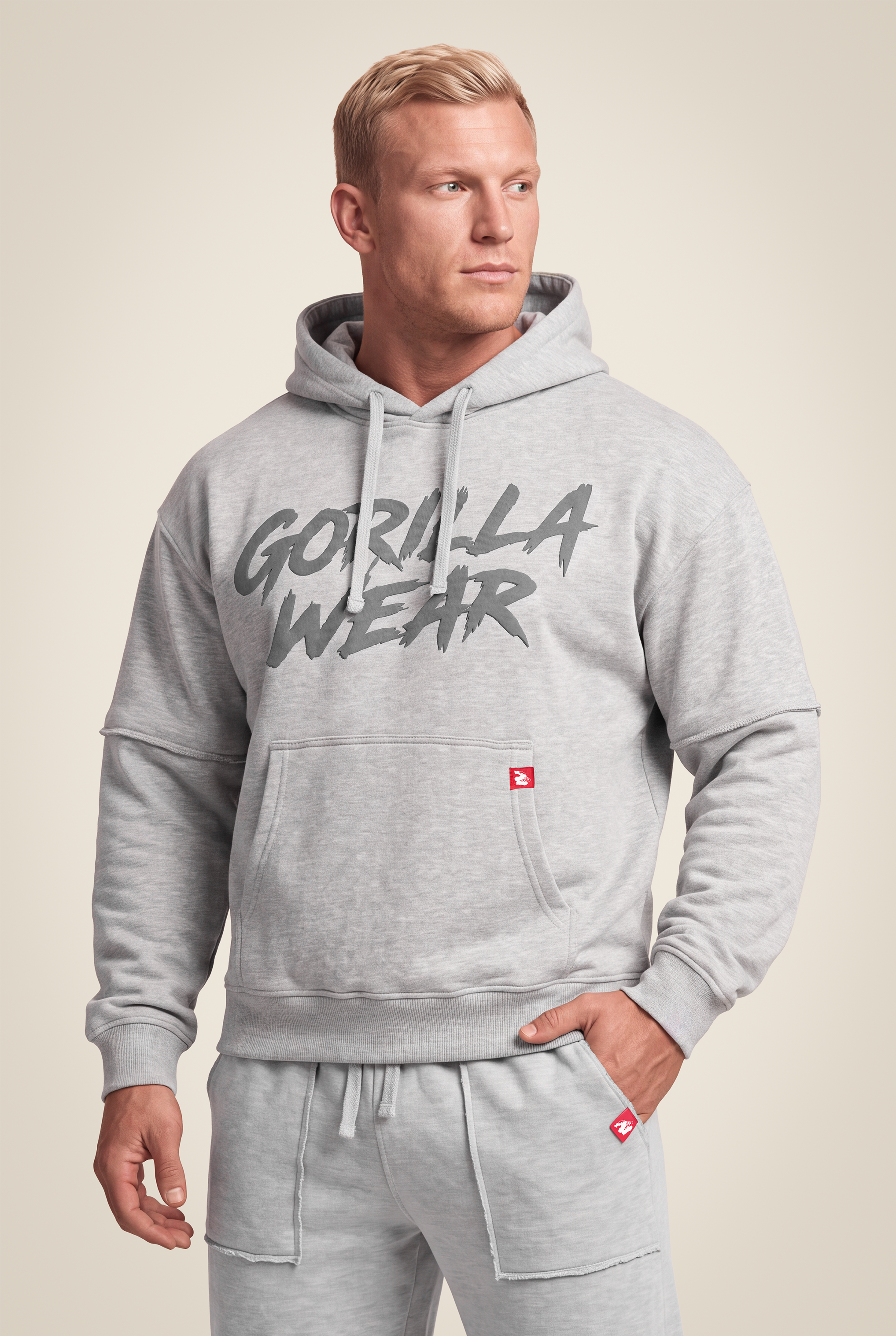 Gorilla Wear Asheville Raw Hoodie Hoodie & Sweatshirt Gray