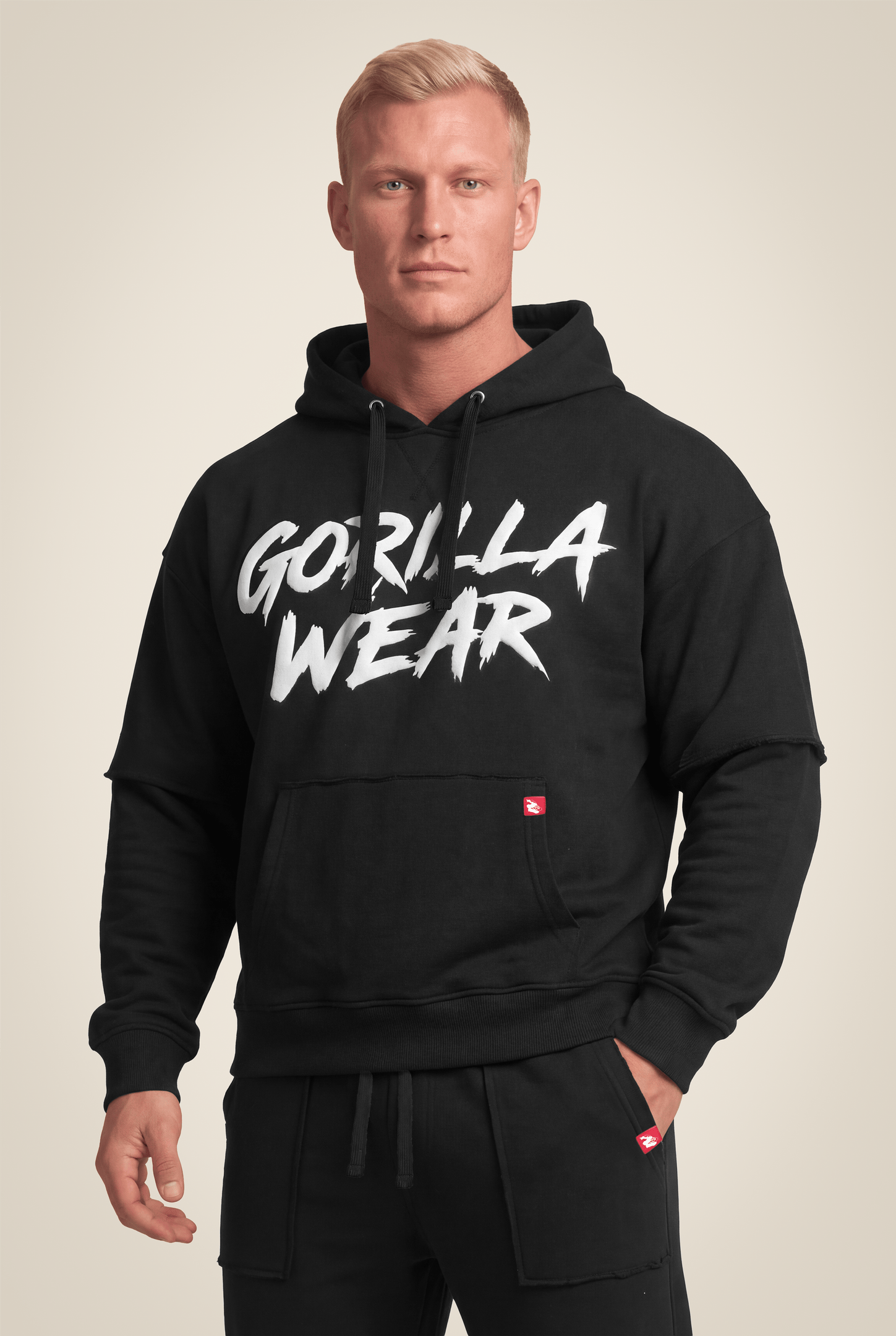 Gorilla Wear Asheville Raw Hoodie Hoodie & Sweatshirt Black