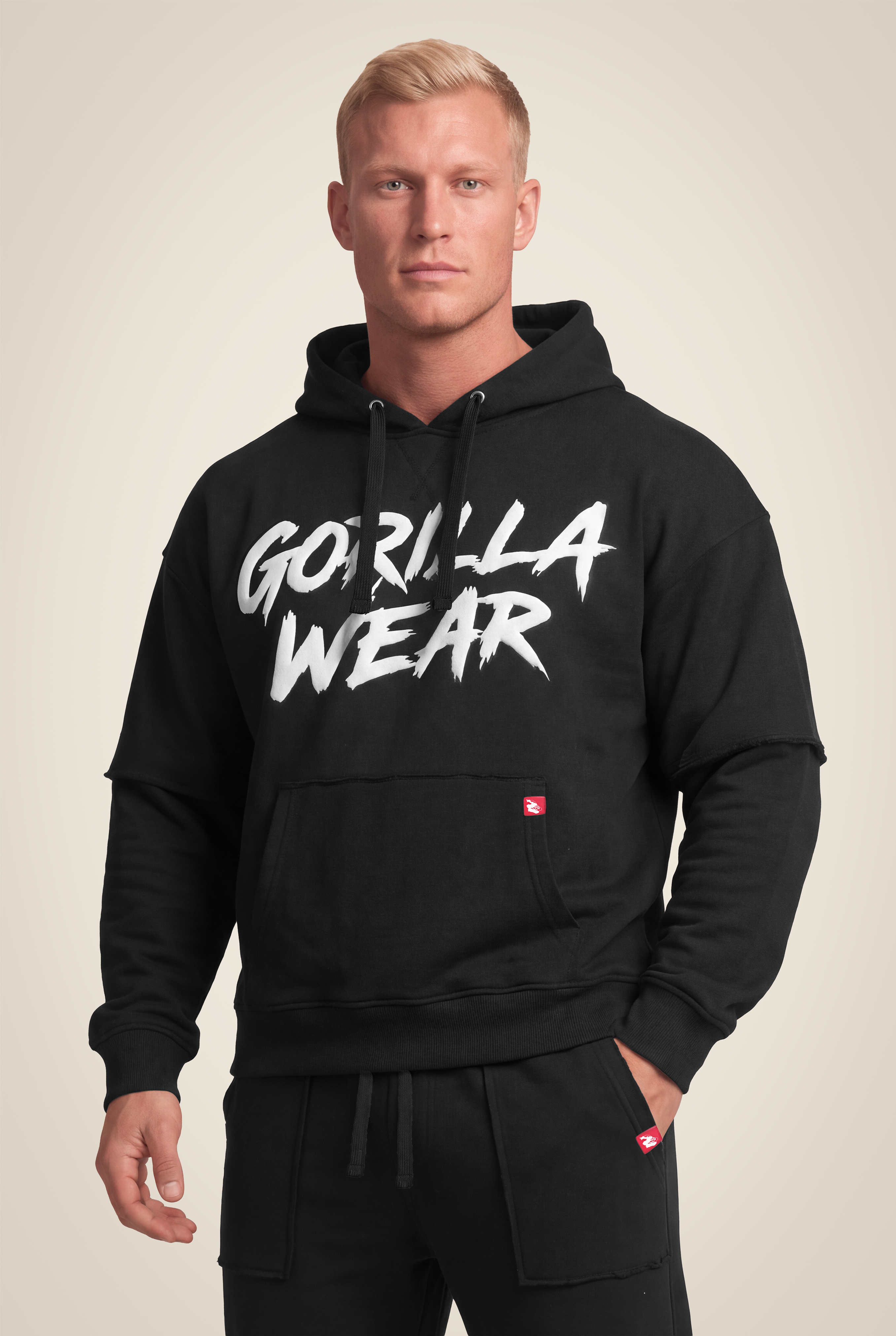 Gorilla Wear Asheville Raw Hoodie Hoodie & Sweatshirt Black