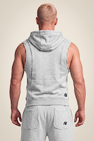 Gorilla Wear Asheville Raw Sleeveless Hoodie Hoodie & Sweatshirt Gray
