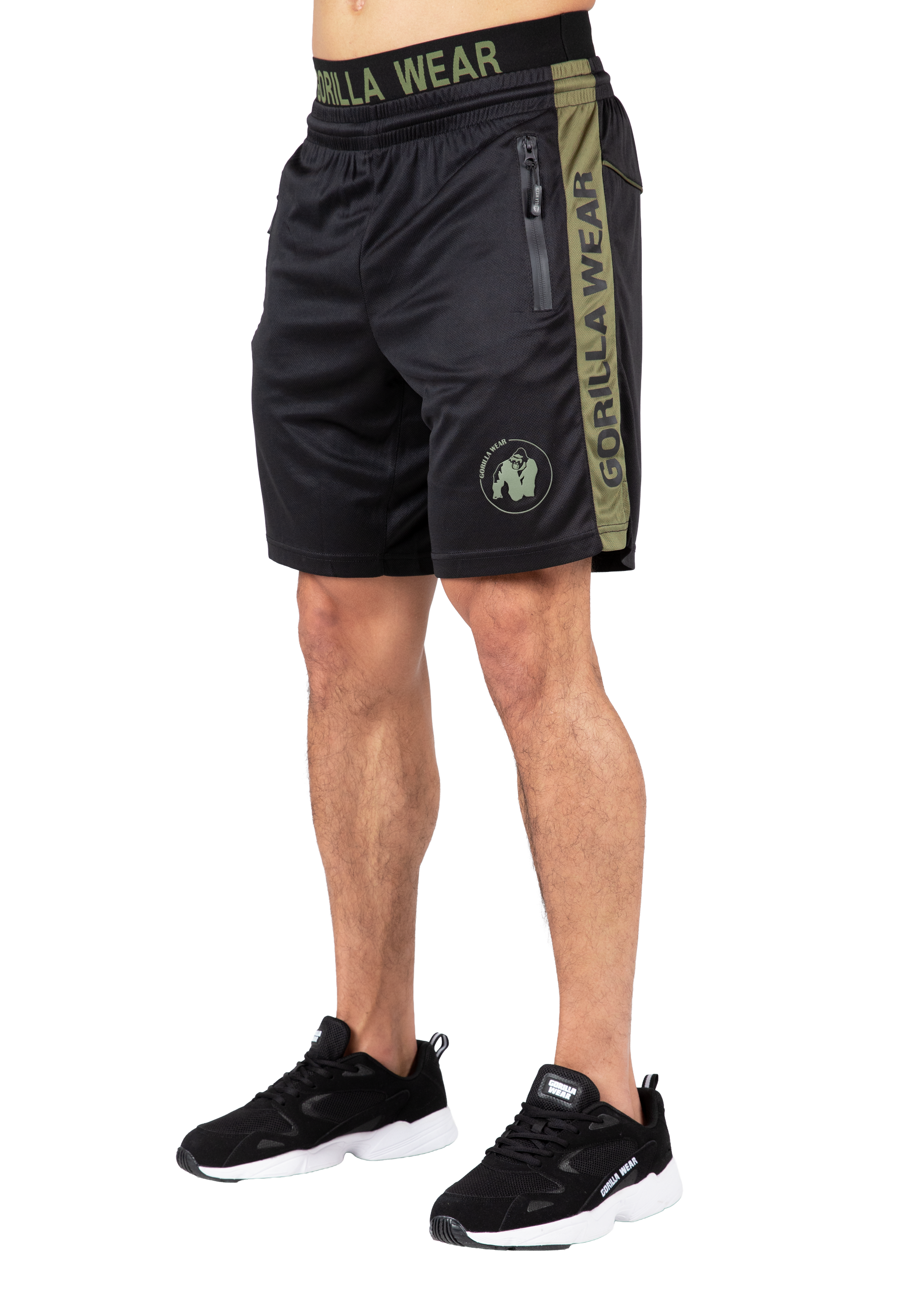 Gorilla Wear Atlanta Shorts Shorts Black/Green