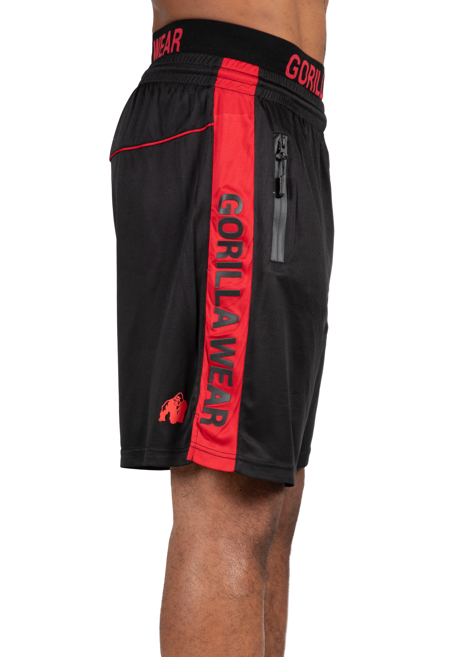 Gorilla Wear Atlanta Shorts Shorts Black/Red