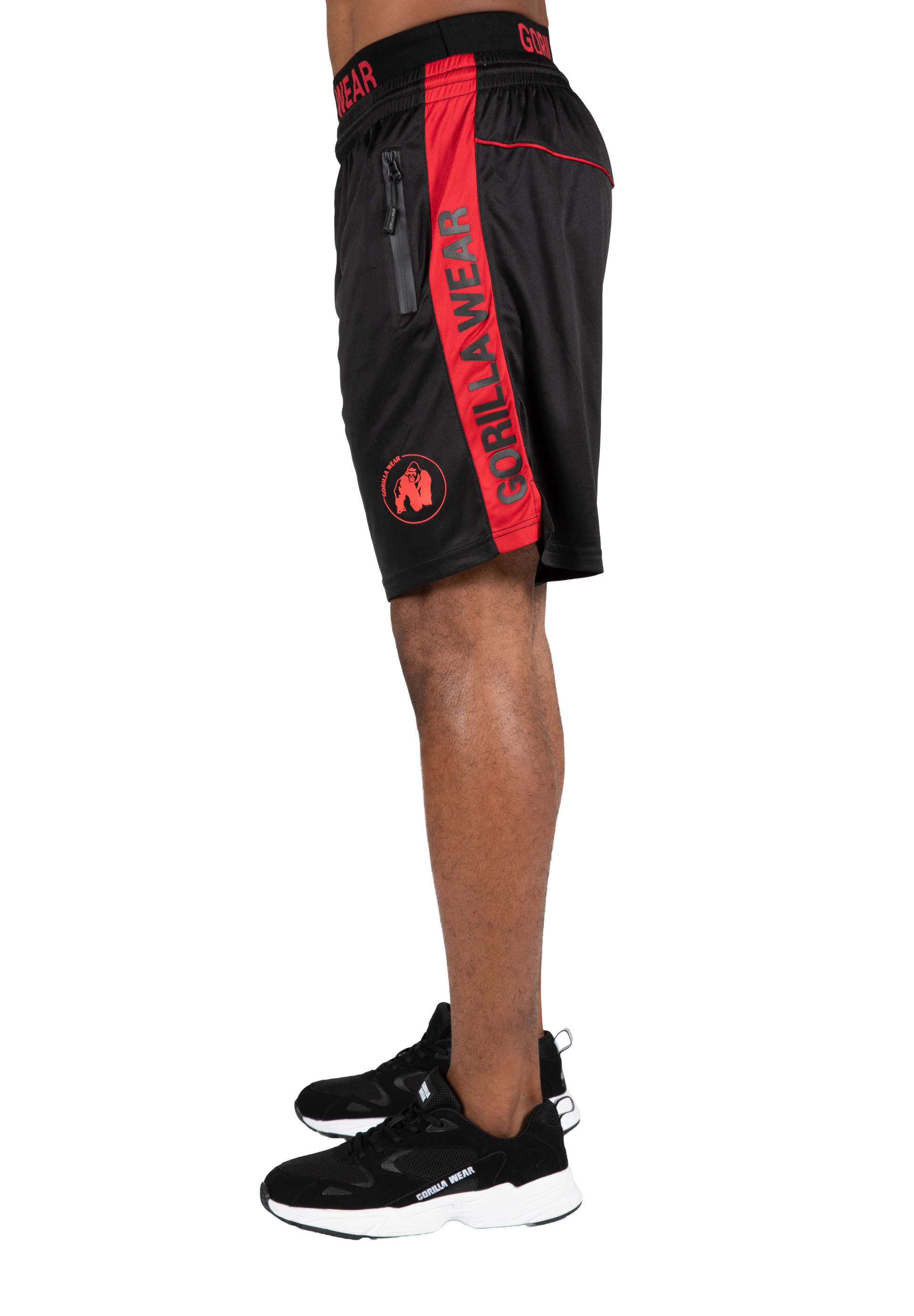 Gorilla Wear Atlanta Shorts Shorts Black/Red