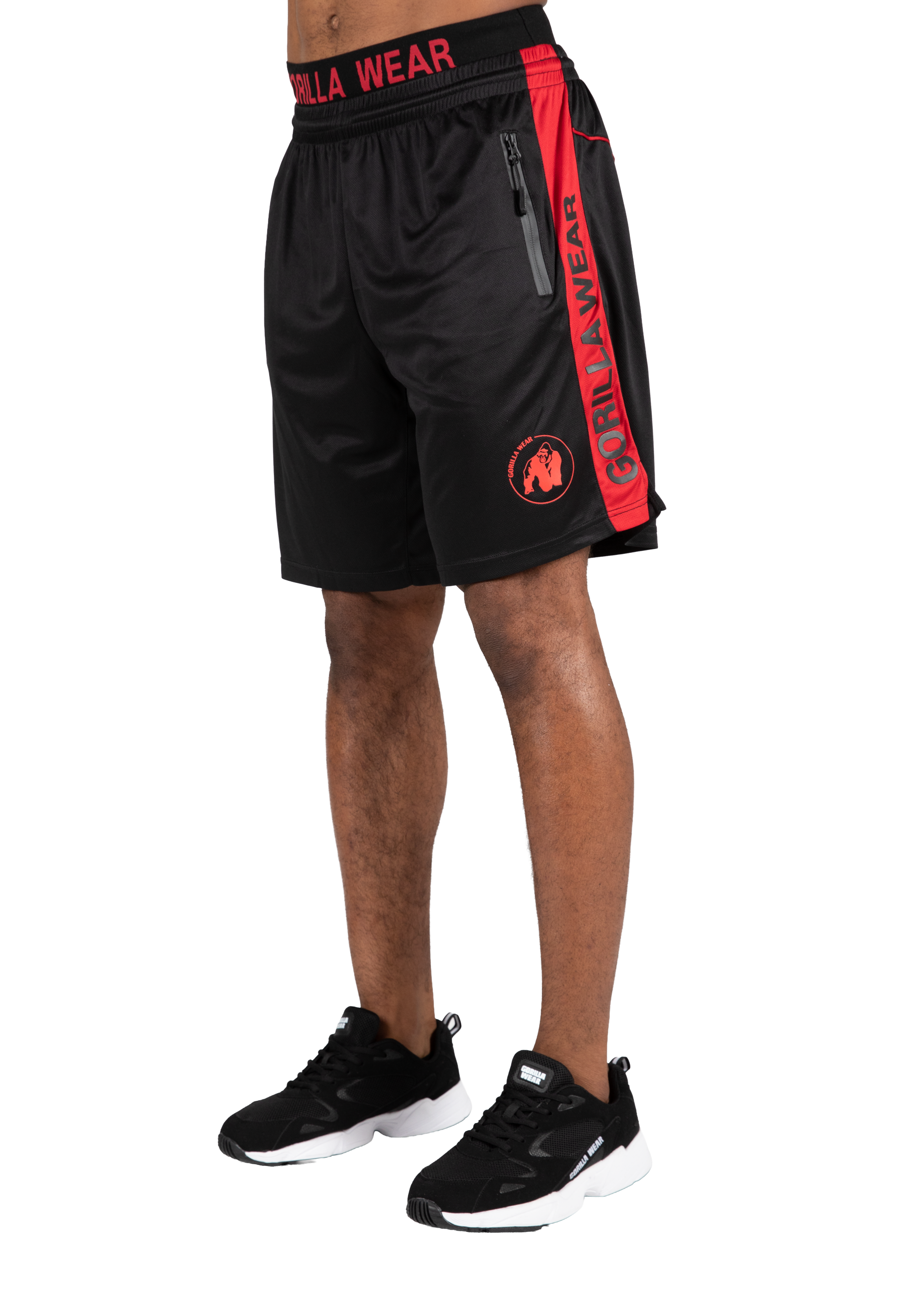 Gorilla Wear Atlanta Shorts Shorts Black/Red