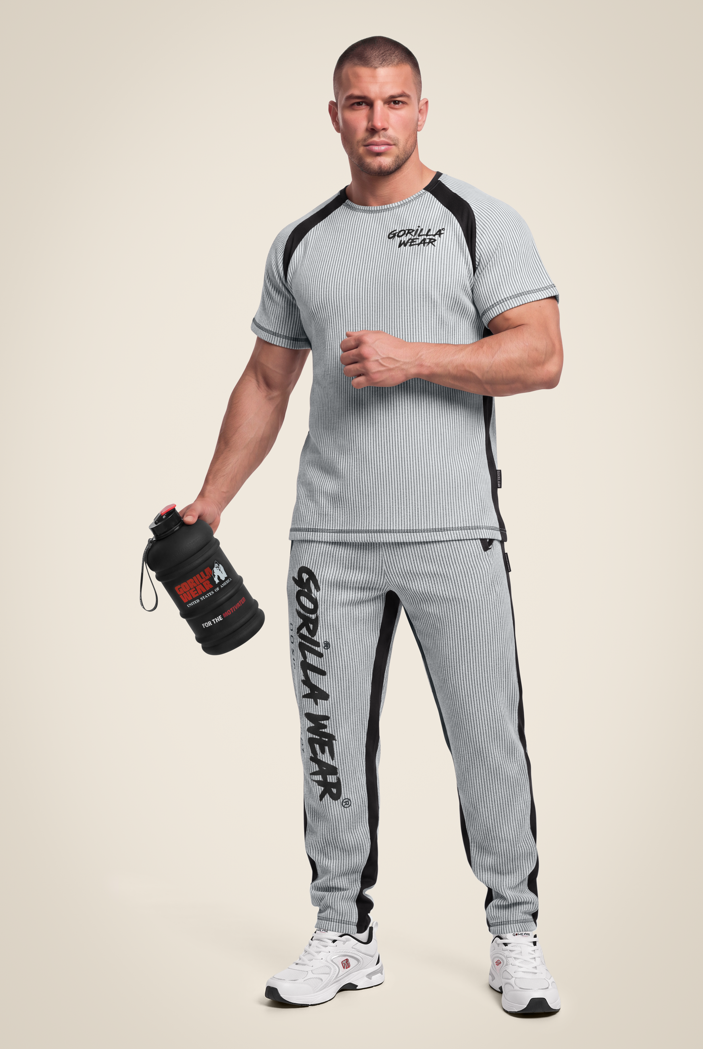 Gorilla Wear Augustine Old School Pants Pants Gray