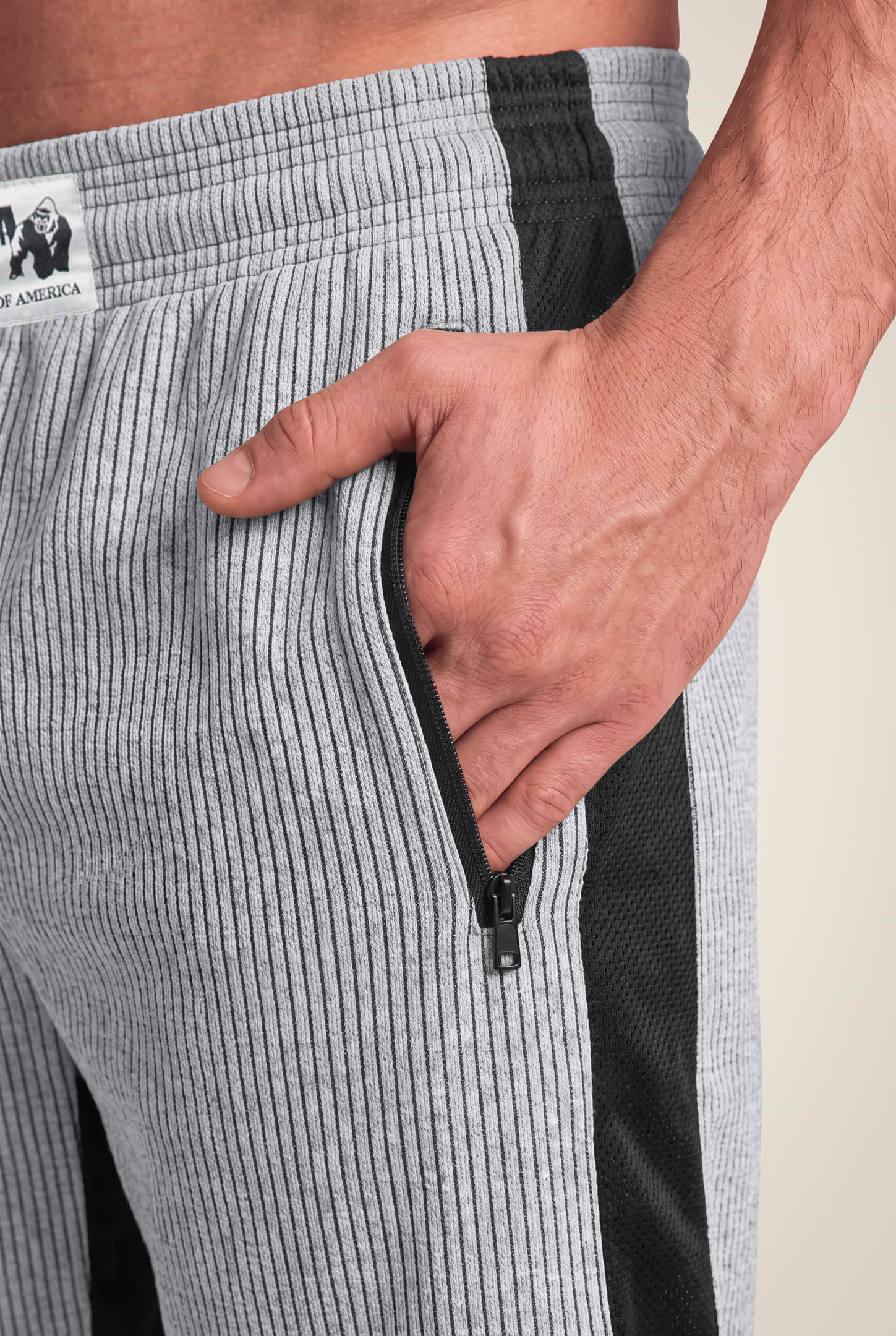 Gorilla Wear Augustine Old School Shorts Shorts Gray