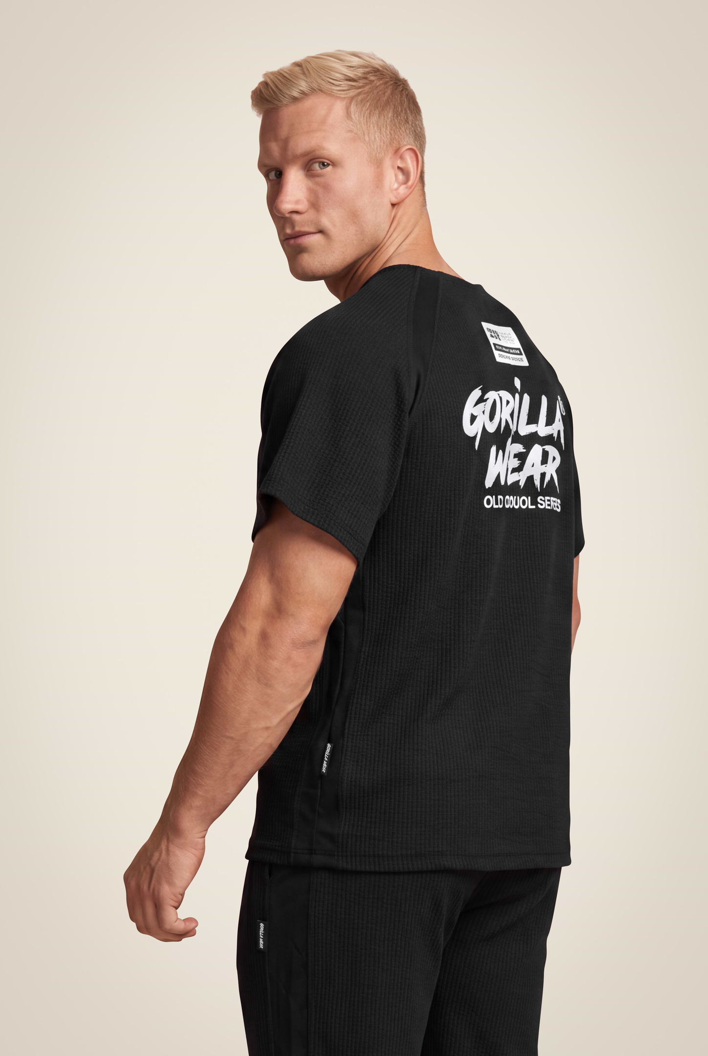 Gorilla Wear Augustine Old School Workout Top T-Shirt & Tops Black