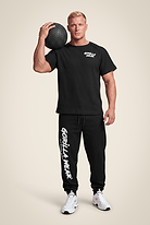 Gorilla Wear Augustine Old School Workout Top T-Shirt & Tops Black