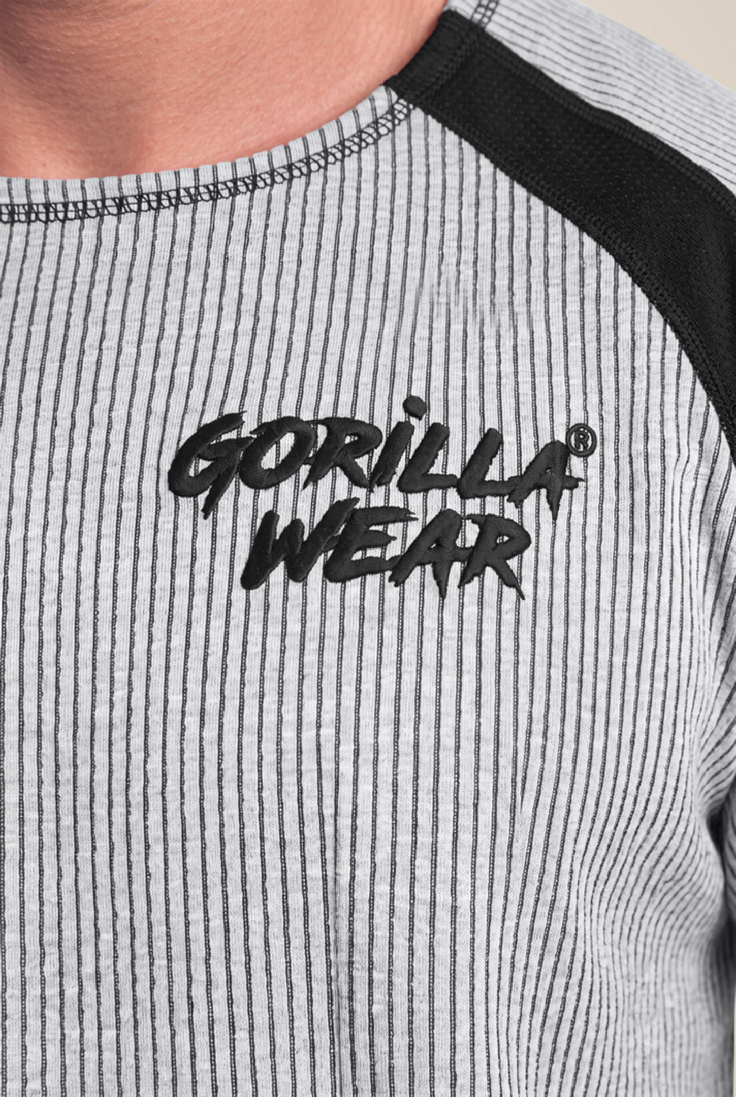 Gorilla Wear Augustine Old School Workout Top T-Shirt & Tops Gray