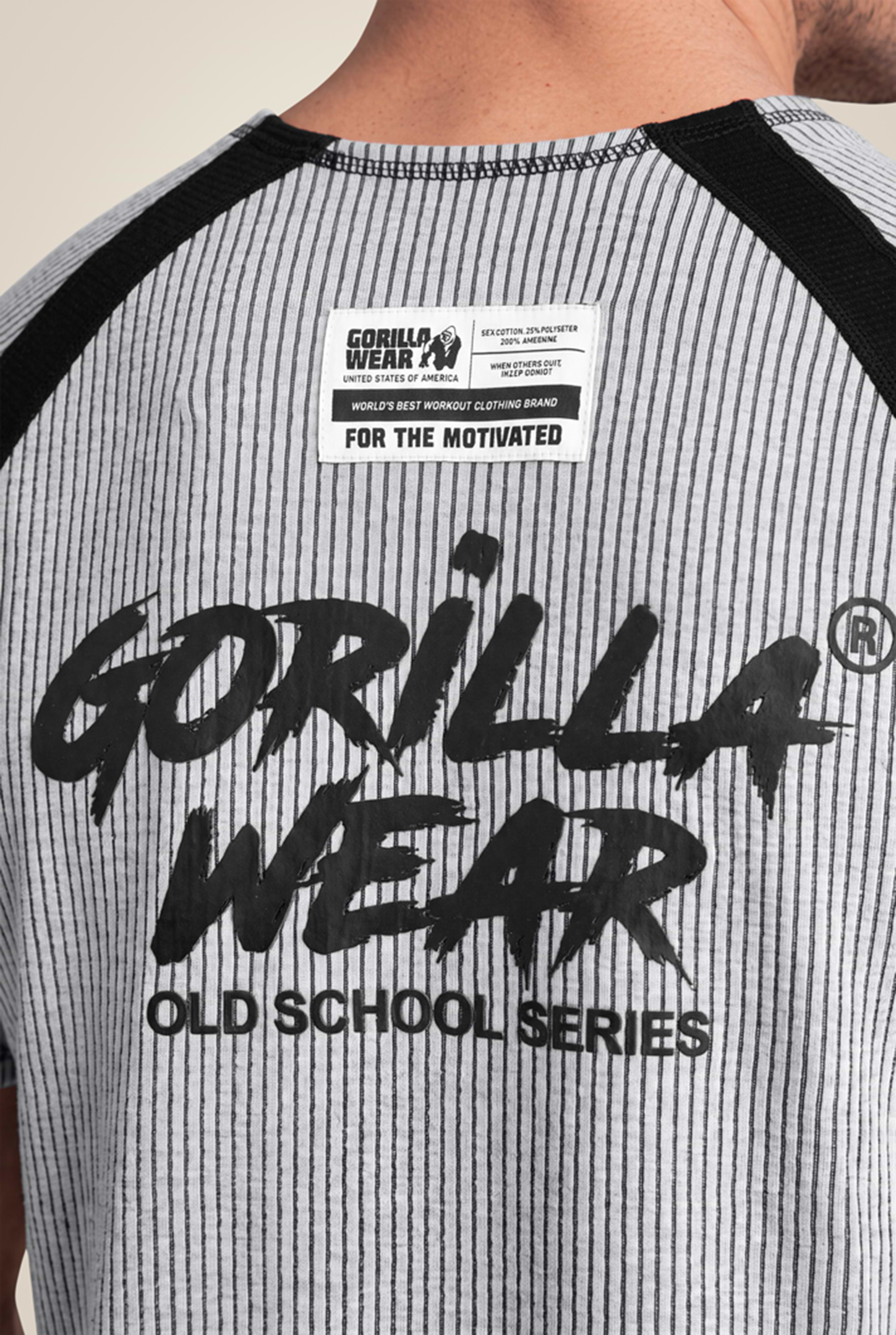 Gorilla Wear Augustine Old School Workout Top T-Shirt & Tops Gray