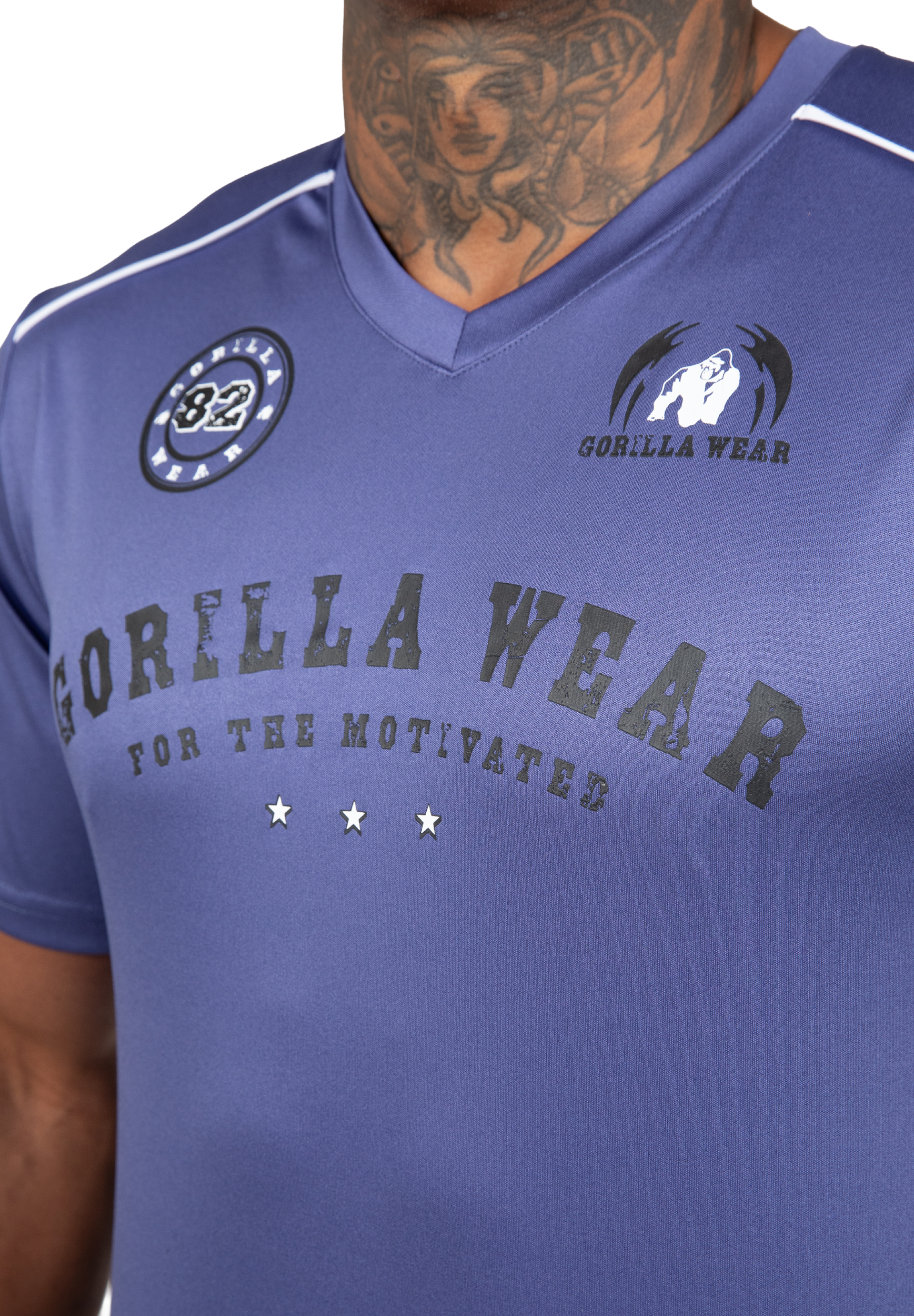 Gorilla Wear Baltimore T-Shirt T-Shirt & Tops Blue