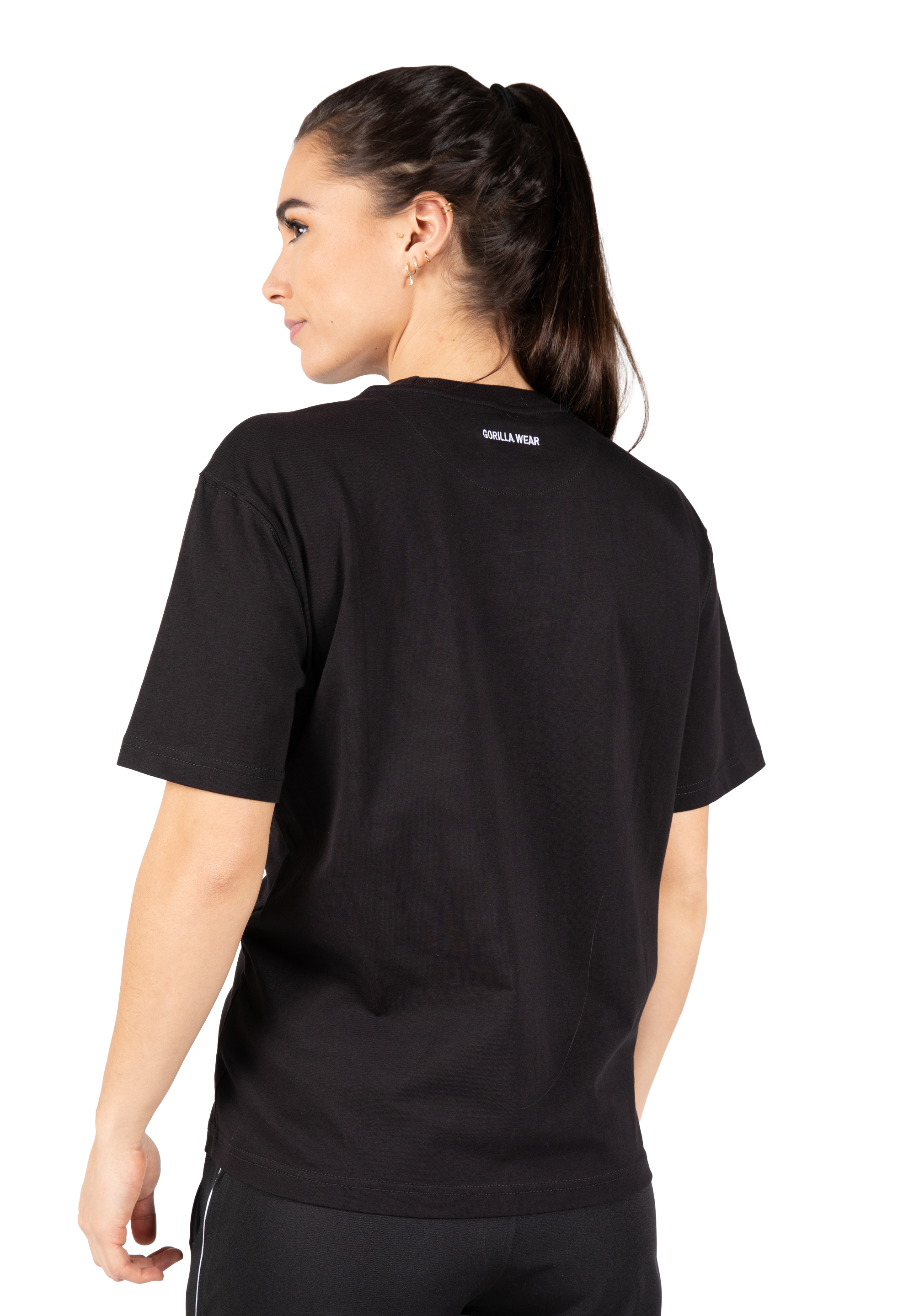 Gorilla Wear Bixby Oversized T-Shirt T-Shirt & Tops Black
