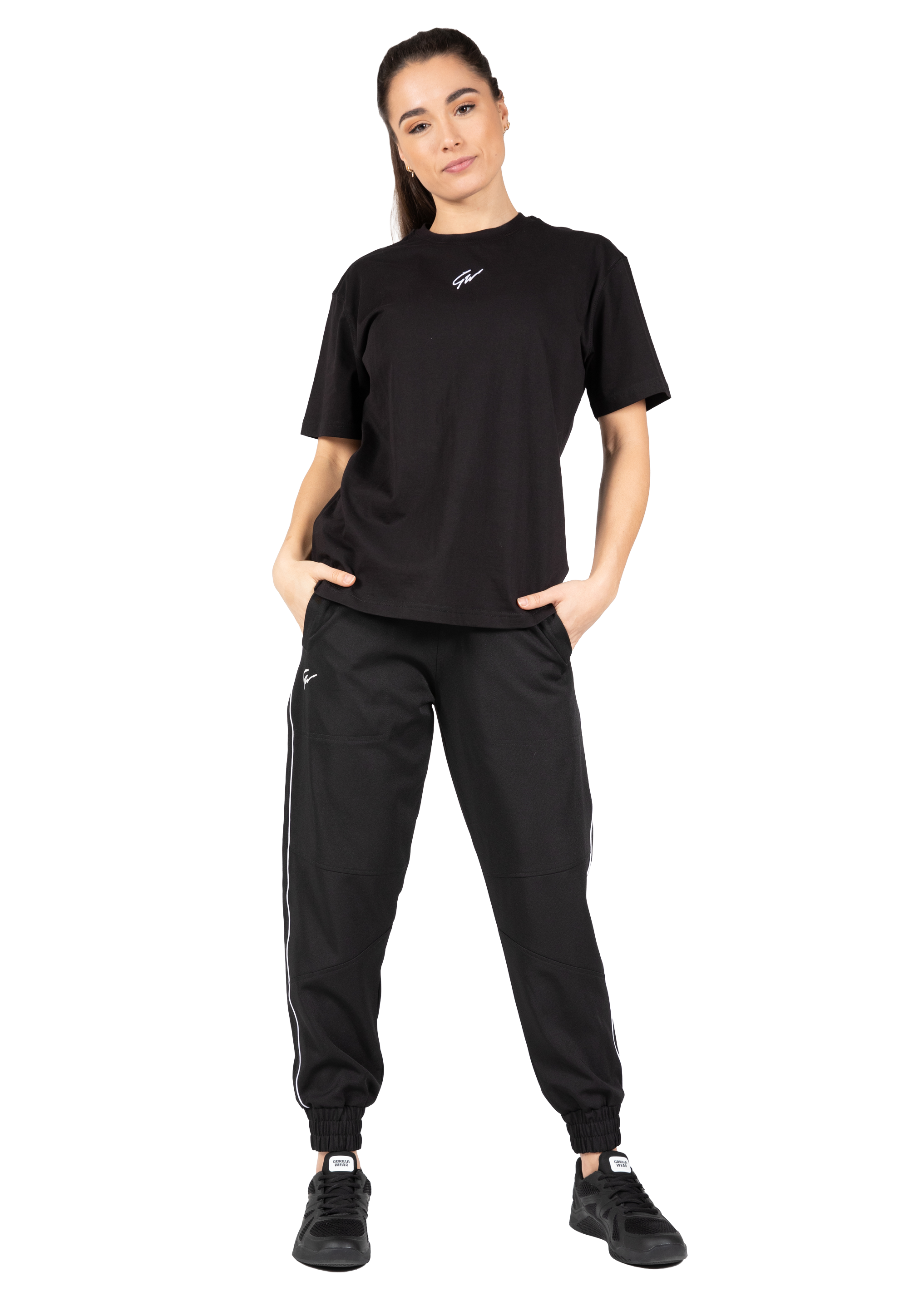 Gorilla Wear Bixby Oversized T-Shirt T-Shirt & Tops Black