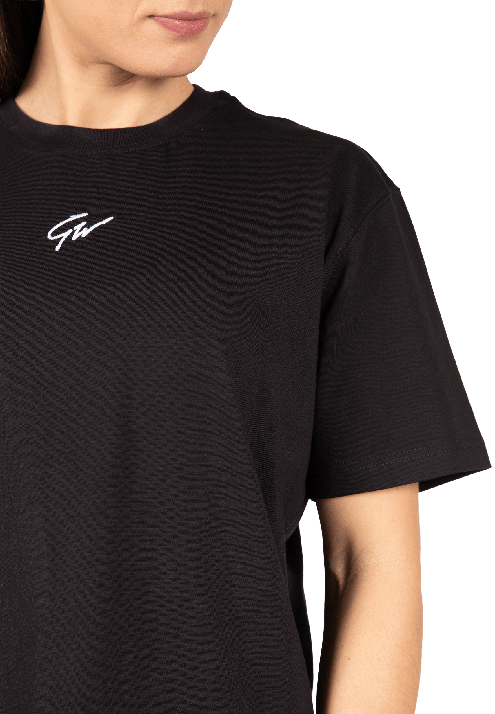 Gorilla Wear Bixby Oversized T-Shirt T-Shirt & Tops Black